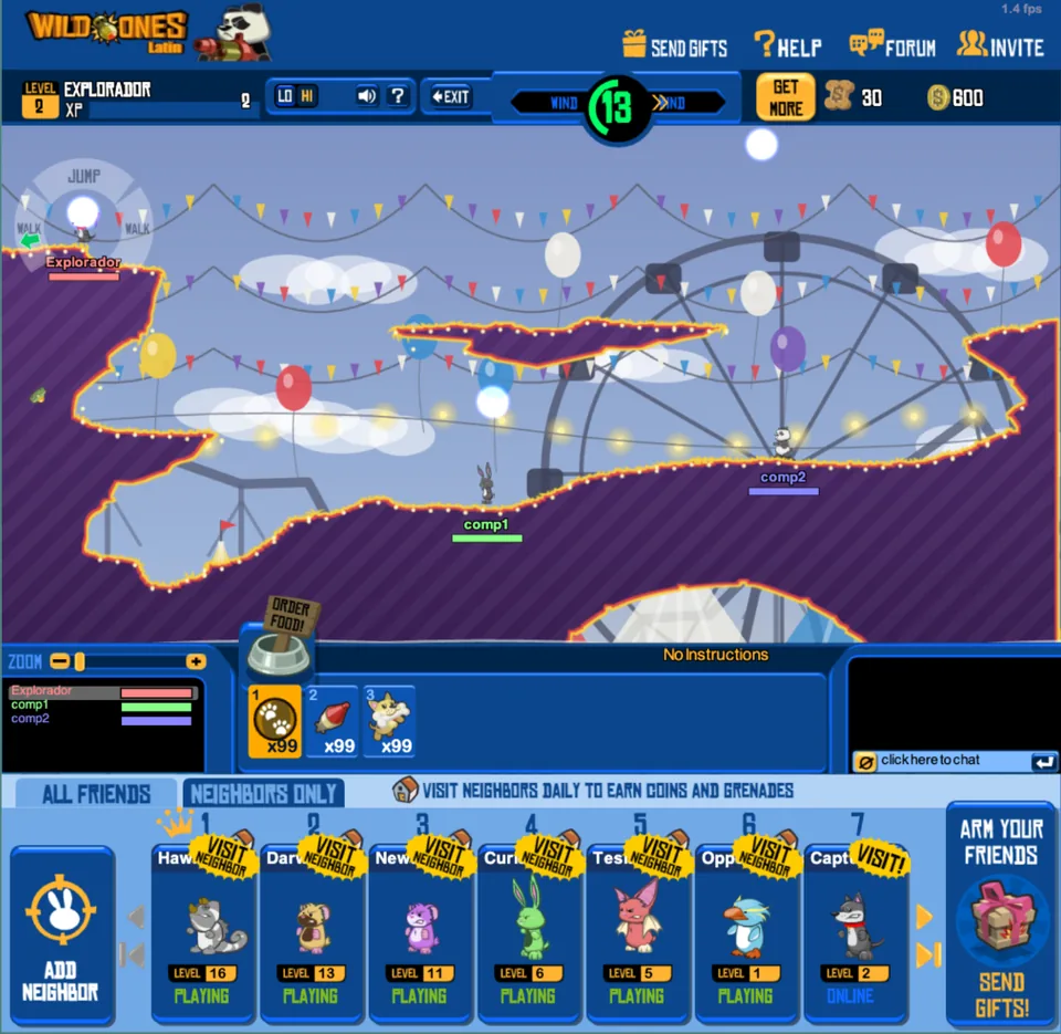 Mapa Big Top